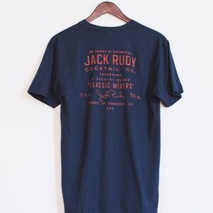 Jack Rudy Cocktail Co. - Navy Blue Men's Shirt